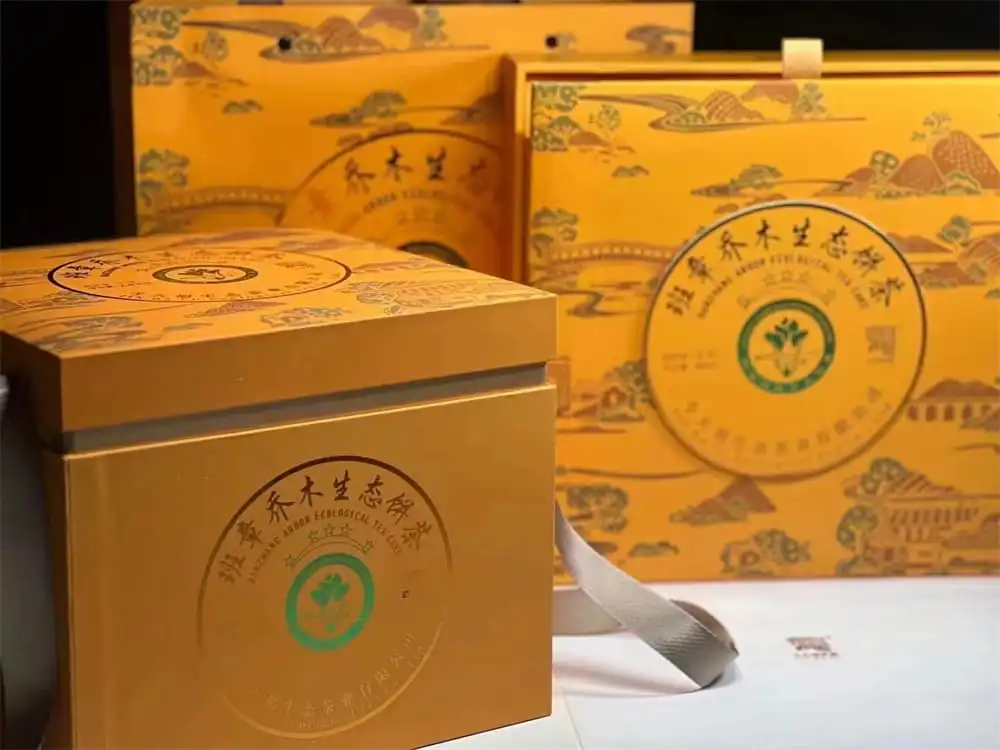 盐城回收今大福普洱茶2023年生茶熟茶图2